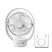 ventilateur à énergie solaire pour le camping